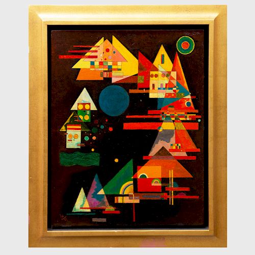 After Wassily Kandinsky (1866-1944): Spitzen Im Bogen