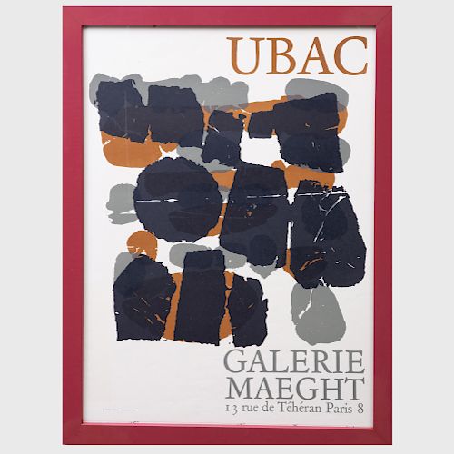 After Raoul Ubac (1910-1985): Galerie Maeght Exhibition Poster