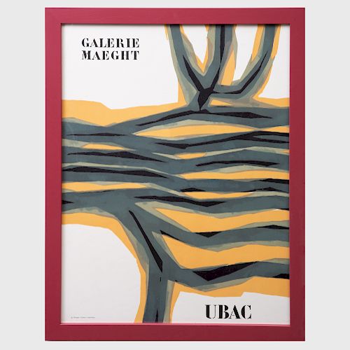 After Raoul Ubac (1910-1985): Galerie Maeght Exhibition Poster