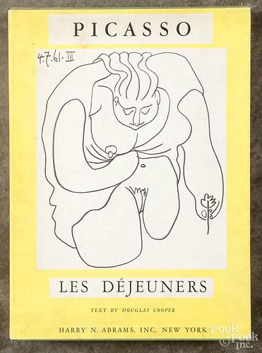 Pablo Picasso, Les Dejeuners, with text, by Douglas Cooper, pub. 1963.