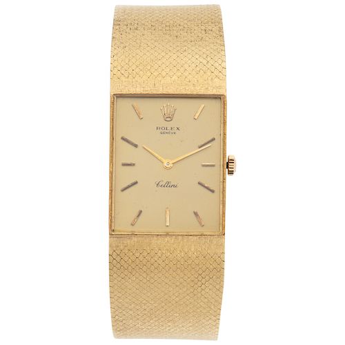 ROLEX CELLINI. 18K YELLOW GOLD. CA. 1970-1971 for sale at auction on 22nd  January | Bidsquare