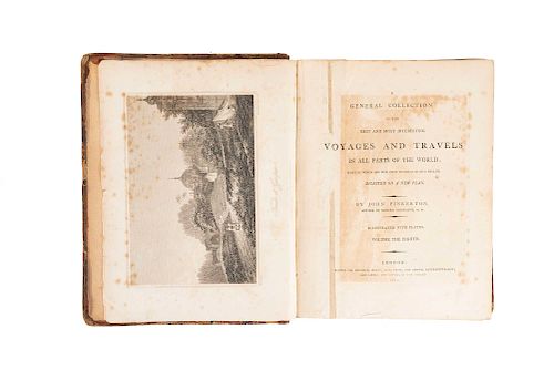 Pinkerton, John. A General Collection of the Best and Most Interesting Voyages and Travels in all Parts of the World. London, 1811.