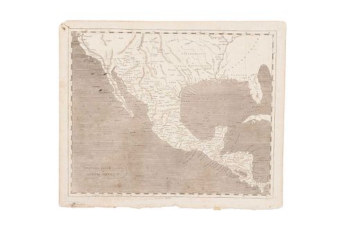 Arrowsmith, Aaron - Lewis, Samuel. Spanish Dominions in North America. Philadelphia: John Conrad, ca. 1804. Engraved map, 8.4 x 10.4" (21.5x26.5 cm)