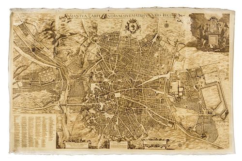 Texeira, Pedro. Mantva, Carpetanorum Sive Matritvm Vrbs Regia. Tipographia de la Villa de Madrid 1656. Facsimile, in cloth. 36.4 x 18.8" (92.5 x 48 cm