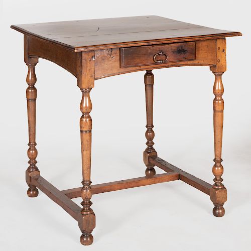 Louis XIV Walnut Side Table