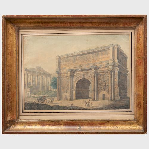 Continental School: Arch of Septimius Severus, Rome
