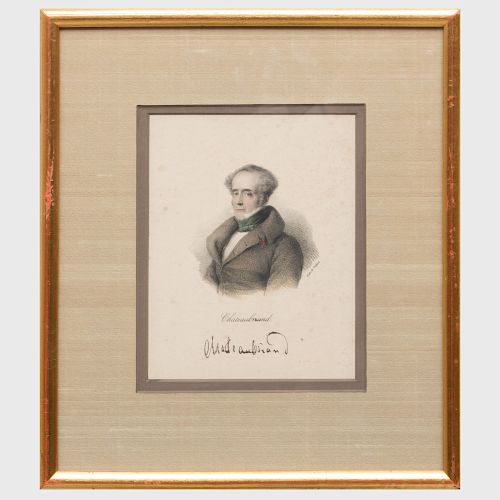 Francois Seraphin Delpech (1778-1825): Chateaubriand