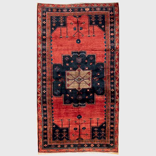 Handwoven Persian Hamadan Carpet