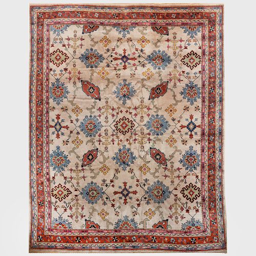 Turkish Oushak Style Carpet