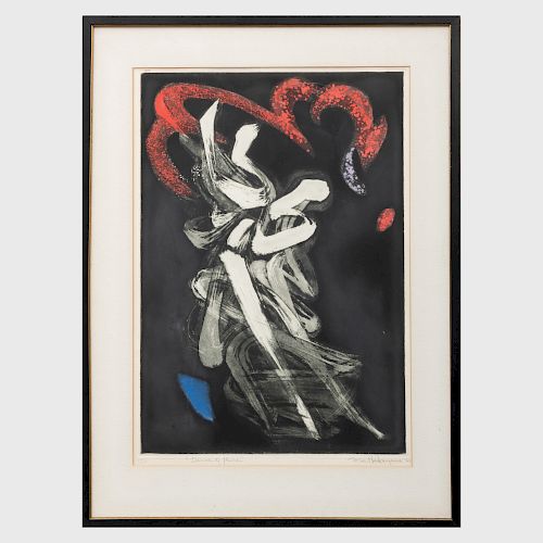 Masami (Francois) Nakayama (1898-1979): Dance of Flame