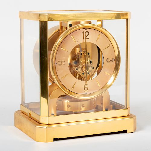 Le Coultre Brass Atmos Clock, Swiss