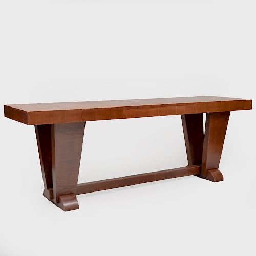 Italian Stained Wood Hall Table