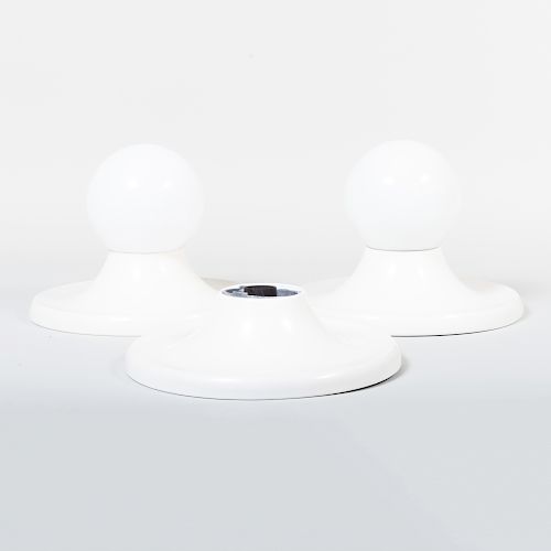 Two Ceiling Lights by Achille Castiglioni for Flos 