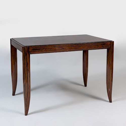 Art Deco Style Ebony Table
