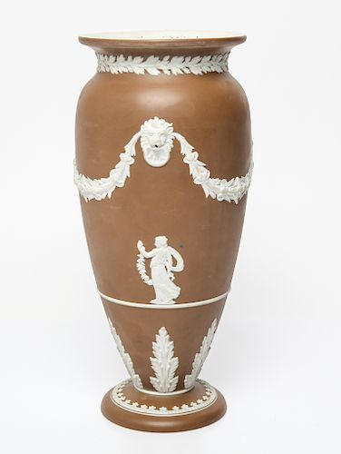 Dudson Brothers of Hanley Jasperware Vase