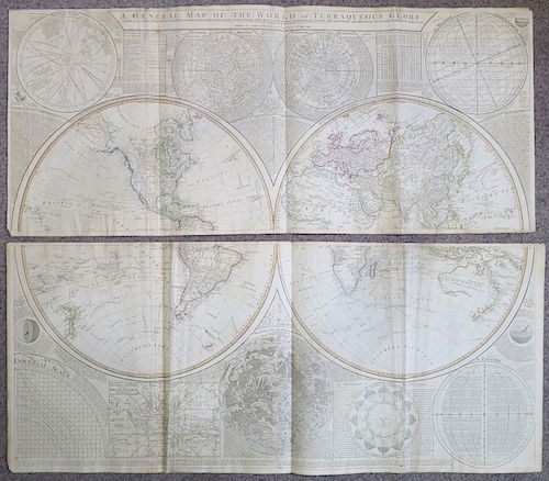 A General Map of the World London 1799