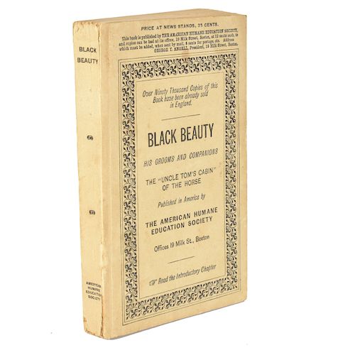 Anna Sewell Black Beauty 1st American Edition
