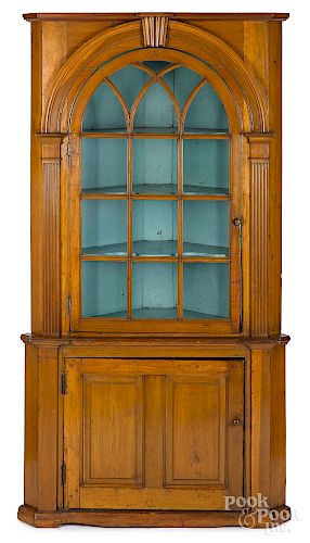 Pennsylvania two-part architectural cupboard