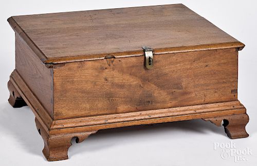 Pennsylvania Chippendale walnut Bible box