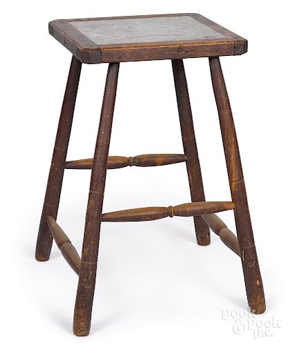 Unusual Windsor stool or kettle stand