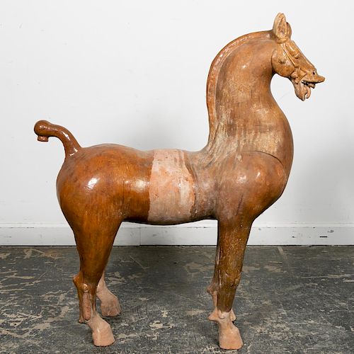 Massive Chinese Han Dynasty Earthenware Horse