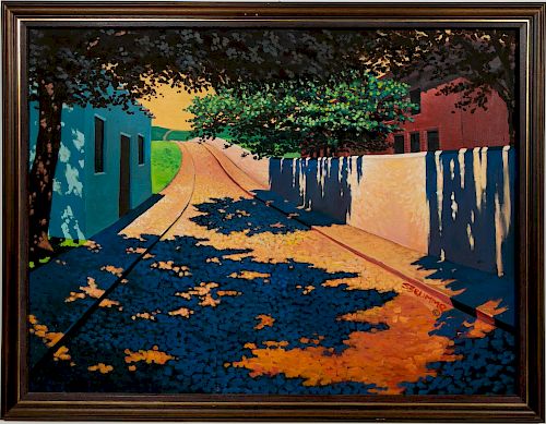 Brumme, "Road Under The Trees" Modern Oil