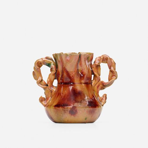 George E. Ohr, rare miniature vase