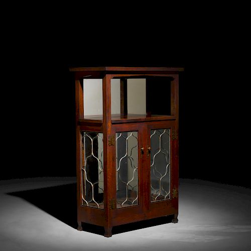 Roycroft, rare cabinet, model 7