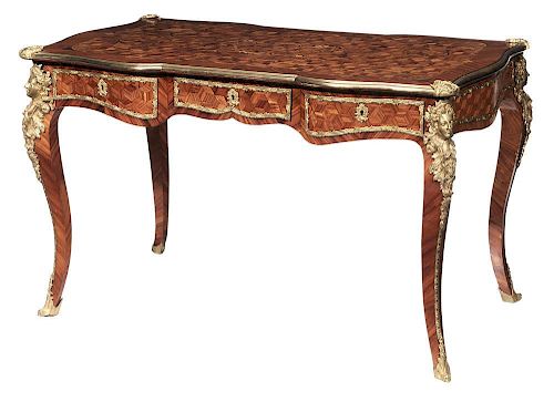 Louis XV Style Marquetry-Inlaid and