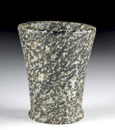 Egyptian Diorite Offering Cup, ex-Sotheby's