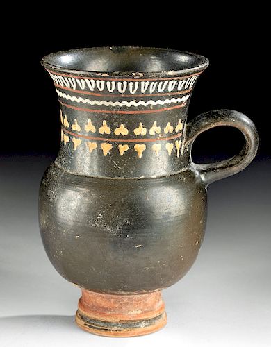 Greek Gnathian Polychrome Thistle Mug