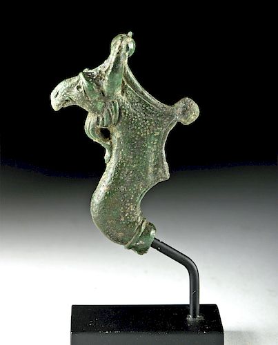 Roman Bronze Handle / Attachment - Cetus