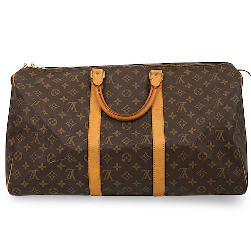 Louis Vuitton Monogram Leather Travel Bag