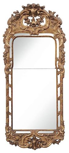 Continental Baroque Carved and Gilt