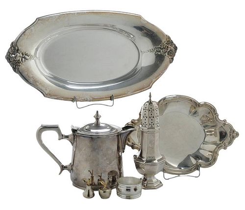 Twenty-Two Silver-Plated Items
