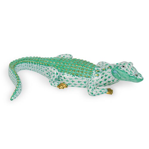 Herend Porcelain Alligator