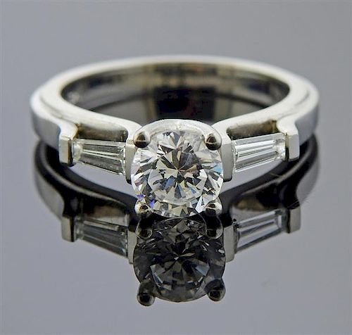 Verragio Platinum Diamond Engagement Ring Setting 