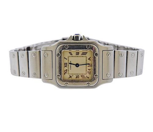 Cartier Santos Galbee Stainless Steel Watch W20056D6