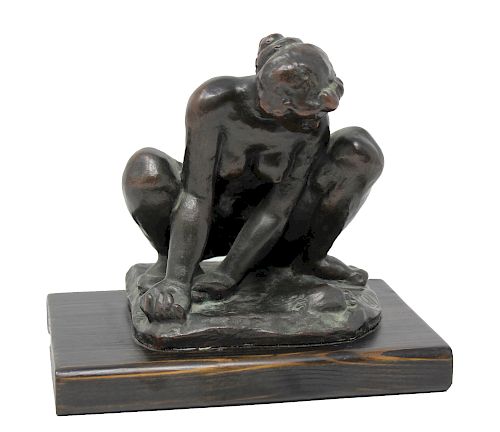 After Aristide Maillol "Femme au Crabe" Bronze