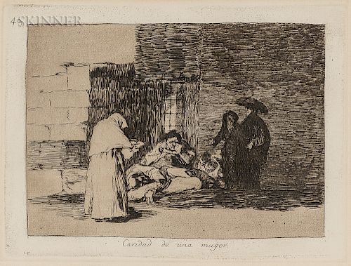 Francisco José de Goya y Lucientes (Spanish, 1746-1828)  Caridad de una Muger