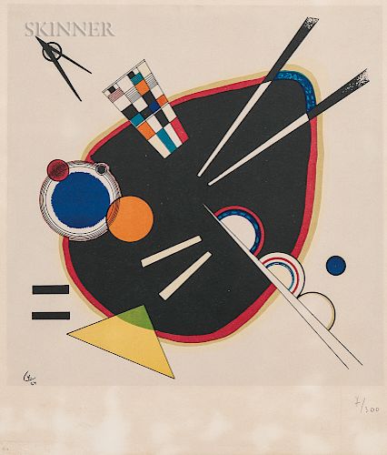 After Wassily Kandinsky (Russian, 1866-1944)  La tache noire