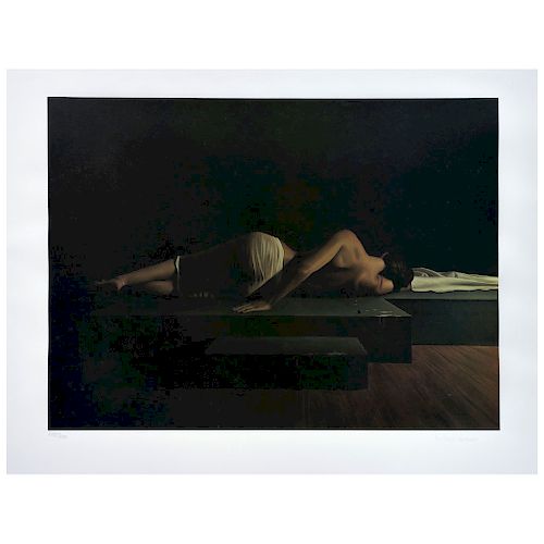 SANTIAGO CARBONELL, Figura en reposo (“Resting Figure”), Signed Offset Screenprint 215 / 250, 14.9 x 20.6” (38 x 52.5 cm)