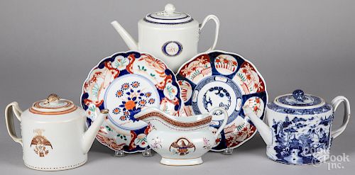 Chinese and Japanese export porcelain.