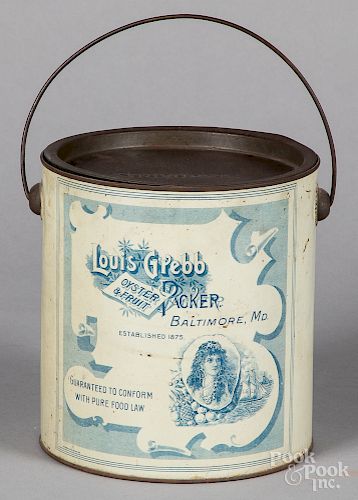Louis Grebb Oyster & Fruit tin