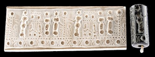 Old Assyrian Trading Colony Stone Cylinder Seal