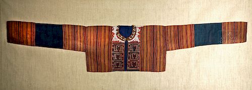 Sumatra Kauer Textile Jacket w/ Cowrie Shells, ca. 1900