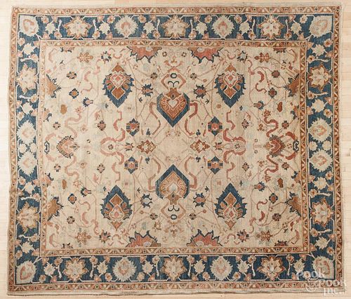 Contemporary Persian carpet, 9'' x 8''.