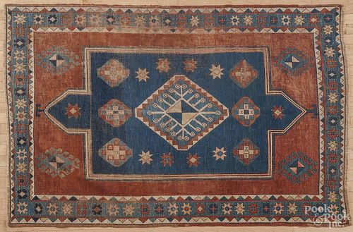 Kazak carpet, ca. 1910, 6' 10'' x 4' 6''.