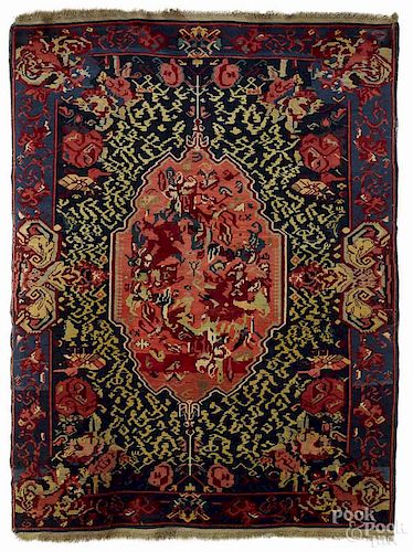 Kuba carpet, ca. 1900, 6' x 4' 5''.