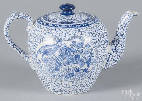 William Adams, Chinese export style teapot, 20th c., 5 1/2'' h.